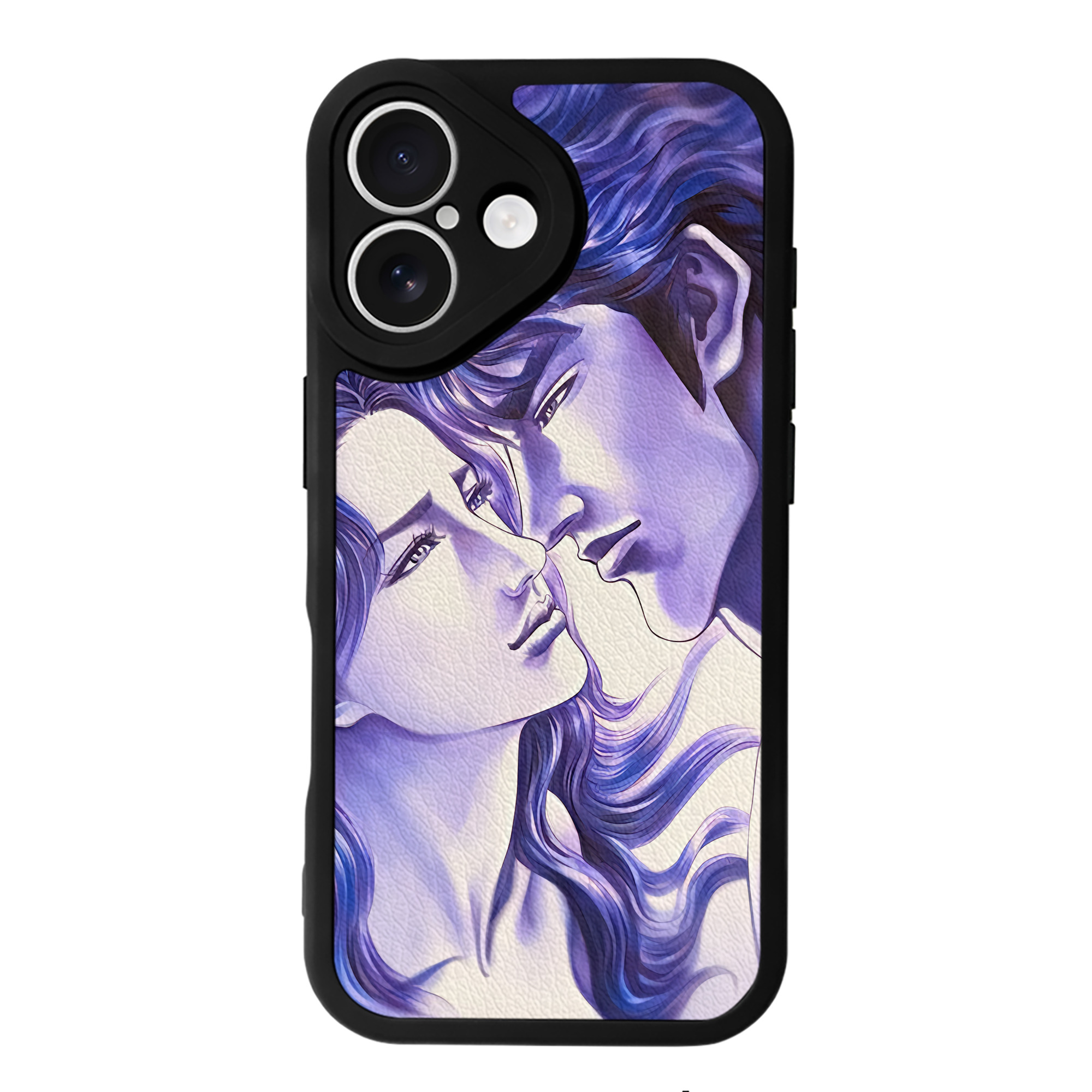 （画像用） 北斗の拳 Fist of the North Star 【iPhone 16シリーズ対応】シリコンスマホケース（レザー調） 材質：シリコン